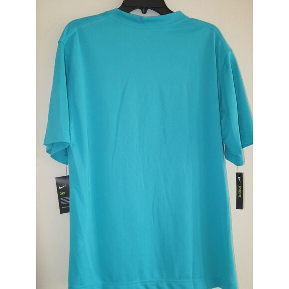 Nike BV9415-359 Men's Size Large Basketball Dri-Fit Classic Short Sleeved Shirt - Picture 3 of 6